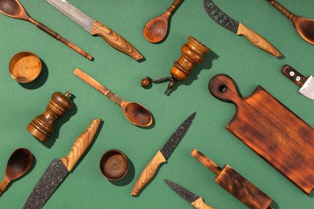 Exploring the art and tradition of creating handcrafted wooden kitchen accessories